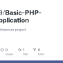 GitHub - Yarzar49/Basic-PHP-MVC-application: Basic MVC Architecture Project