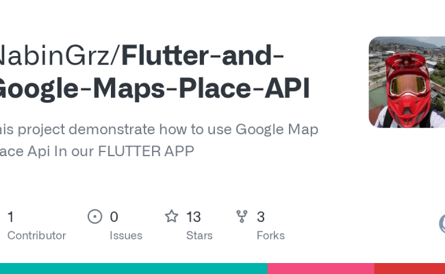 GitHub - NabinGrz/Flutter-and-Google-Maps-Place-API: This Project Demonstrate How To Use Google ...