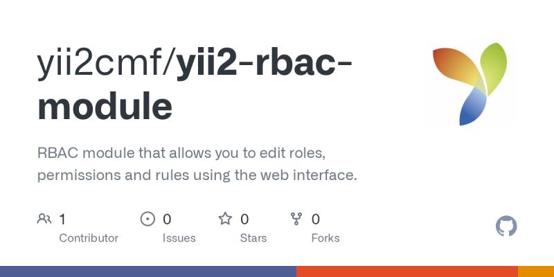 Github Yiiman Dev Yii2 Module Rbac Plus Database Role Base Access Control Manager For Yii2 - Mobile Nature Illustrations for Desktop