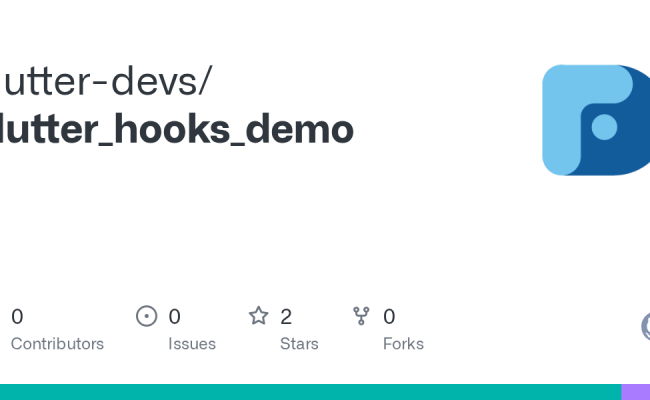 GitHub - Flutter-devs/flutter_hooks_demo