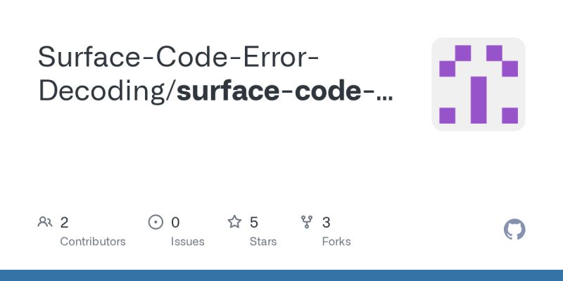 Github Surface Code Error Decoding Surface Code Error Decoding - Retina Vintage Designs for Desktop