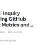 Inquiry Regarding GitHub Copilot Metrics And Productivity Insights ...