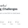 GitHub - Akmeena4u/Learning_Challenges: Here We Will Learn A New Skill ...