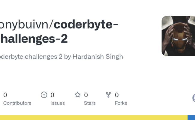 GitHub - Tonybuivn/coderbyte-challenges-2: Coderbyte Challenges 2 By Hardanish Singh