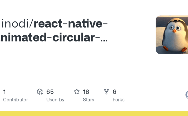 GitHub - Hinodi/react-native-animated-circular-progress