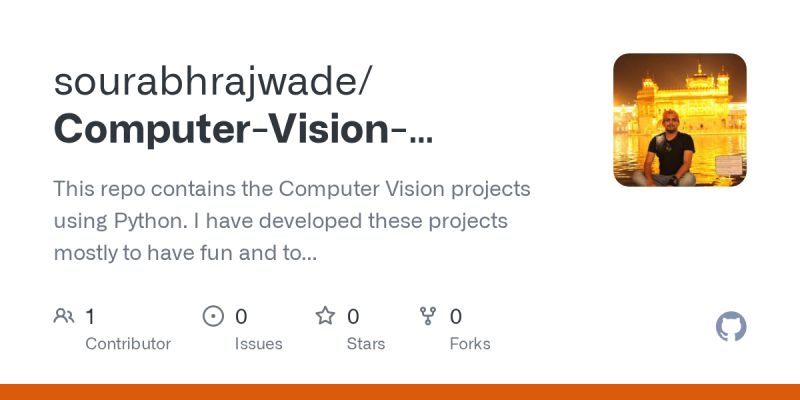 Github Suryan S Computer Vision Projects With Python - Abstract Image Collection - HD Quality