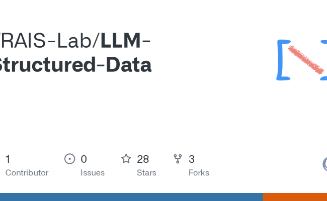 GitHub - TRAIS-Lab/LLM-Structured-Data