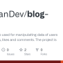 GitHub - MarwanDev/blog-app: A Blog Web App Used For Manipulating Data ...