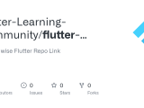 Github Flutter Learning Community Flutter Defaults Feature Wise
