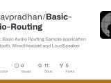 Github Sauravpradhan Basic Audio Routing Android Basic Audio