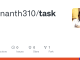 Github Mananth310 Task