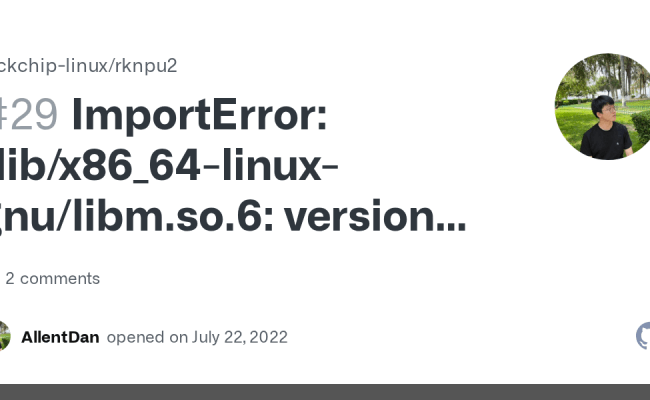ImportError: /lib/x86_64-linux-gnu/libm.so.6: Version `GLIBC_2.29' Not ...
