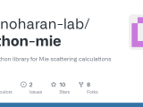 Github Manoharan Lab Python Mie Pure Python Library For Mie