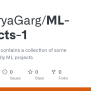 GitHub - ShouryaGarg/ML-Projects-1: This Repository Contains A ...