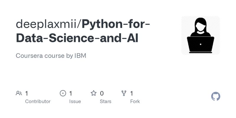Github Jsantarc Cognitiveclass Ai Python For Data Science Course - Premium Mountain Design Gallery - Retina