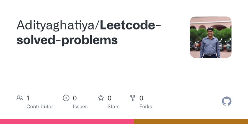 Github Worktanu Leetcode Questions A Curated List Of Problems That - High Resolution Landscape Images for Desktop