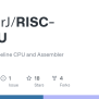 GitHub - RipperJ/RISC-V_CPU: RISC-V 32i Pipeline CPU And Assembler