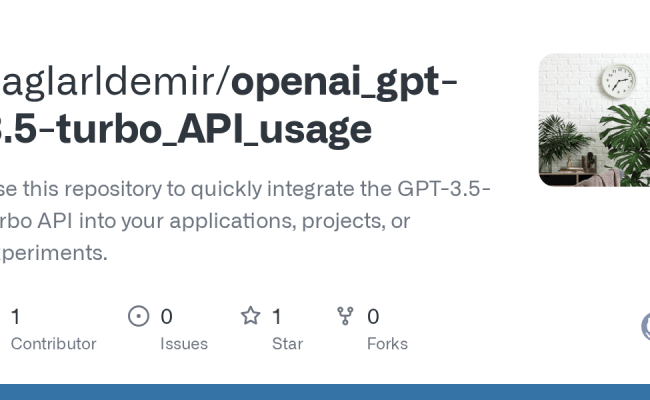 GitHub - Caglarldemir/openai_gpt-3.5-turbo_API_usage: Use This ...