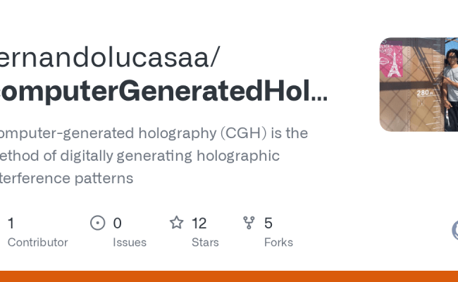 GitHub - Fernandolucasaa/computerGeneratedHolography: Computer ...