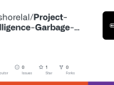 Github Arkishorelal Project Intelligence Garbage Classification Using