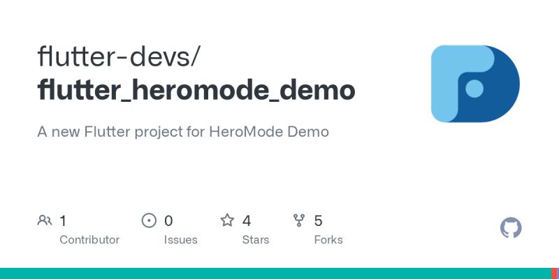 Github Flutter Devs Flutter Heromode Demo A New Flutter Project For - Download Elegant Geometric Picture | 4K