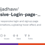 GitHub - Shrushtijadhavv/Responsive-Login-page-using-html-css-and-js: A ...