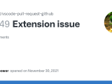 Extension Issue Issue 3149 Microsoft Vscode Pull Request Github
