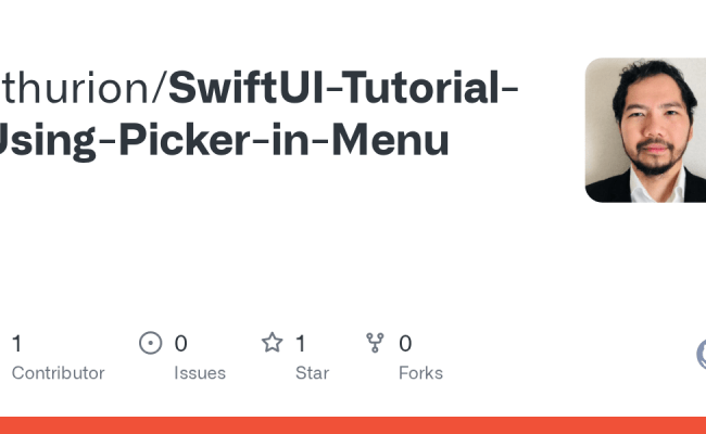 SwiftUI-Tutorial-Using-Picker-in-Menu/ContentViewMenuPicker.swift At ...