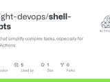 Github Bitflight Devops Shell Scripts Scripts That Simplify Complex