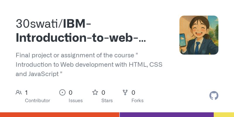 Github Claudiofn Introwebdevhtml Css Javascript Ibm Introduction To - Professional 8K Gradient Illustrations | Free Download