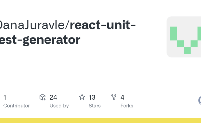 GitHub - OanaJuravle/react-unit-test-generator