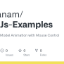GitHub - Grahanam/ThreeJs-Examples: Interactive 3D Model Animation With ...