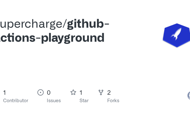 GitHub - Supercharge/github-actions-playground