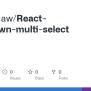 GitHub - SanuShaw/React-dropdown-multi-select
