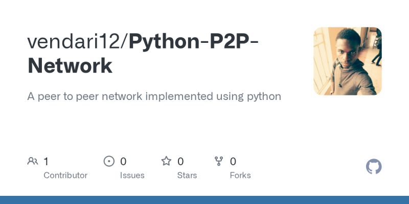 Github Macsnoeren Python P2p Network Framework To Easily Implement - Premium Abstract Photo Gallery - 8K