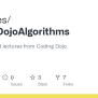 GitHub - Dojo-wes/codingDojoAlgorithms: Algorithms And Lectures From ...