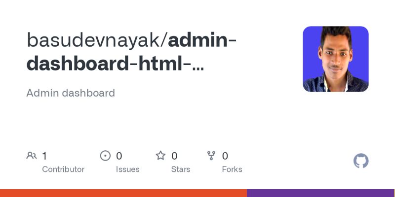 Github Mehrdad Mh Simple Ui Dashboard Github Io With Live Demo Simple Dashboard By Html Css - Ultra HD Ocean Backgrounds for Desktop