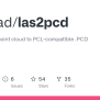 GitHub - Murtiad/las2pcd: Convert .LAS Point Cloud To PCL-compatible ...