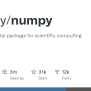 Issues · Numpy/numpy · GitHub