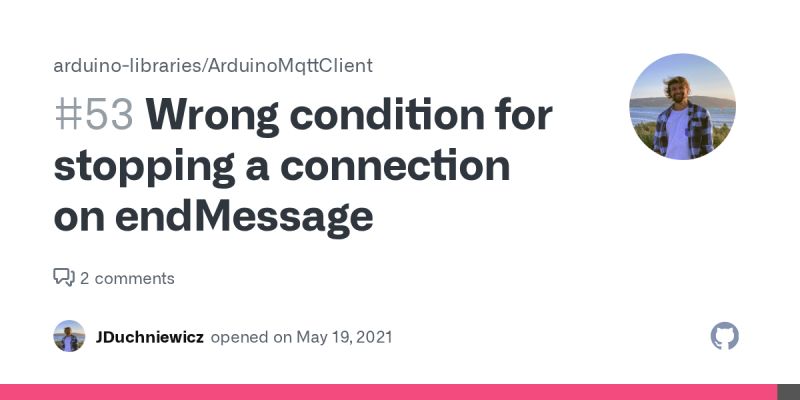 Onmessage Issue 36 Arduino Libraries Arduinomqttclient Github - Premium Vintage Wallpaper Gallery - 4K