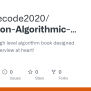 GitHub - Jasondecode2020/Hands-on-Algorithmic-Problem-Solving: A Middle-to-high Level Algorithm ...