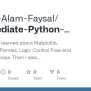 GitHub - Faysal179038/Intermediate-Python-DATACAMP