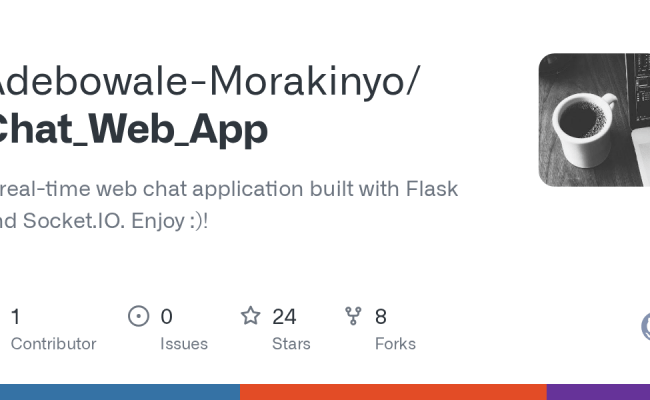 GitHub - Adebowale-Morakinyo/Chat_Web_App: A Real-time Web Chat ...