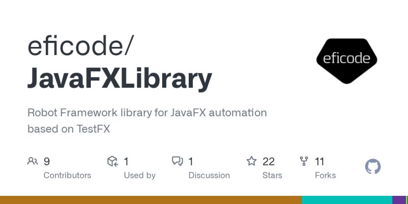 Github Eficode Javafxlibrary Robot Framework Library For Javafx - Best Ocean Pictures in Desktop