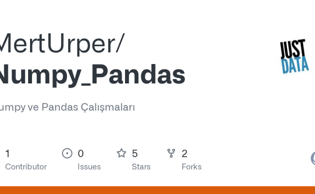 Numpy_Pandas/NumPy_1.ipynb At Main · MertUrper/Numpy_Pandas · GitHub