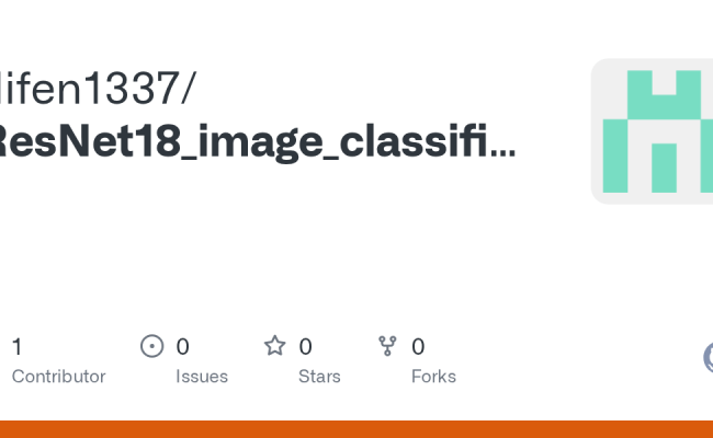 GitHub - Difen1337/ResNet18_image_classification