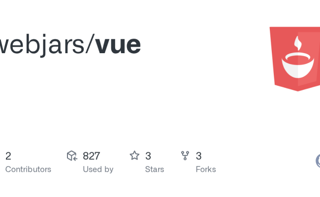 GitHub - Webjars/vue