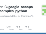 Github Ansenio Google Secops Api Samples Python Python Samples And