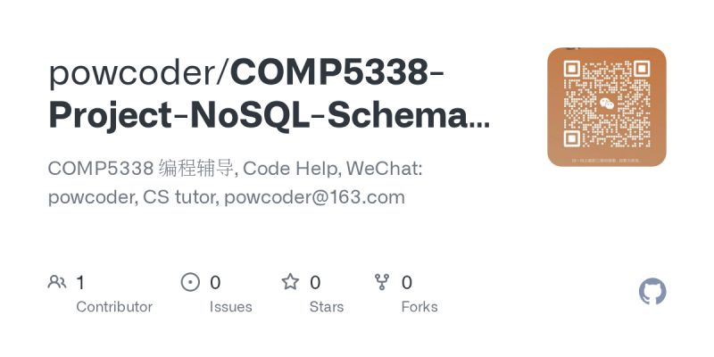 Github Powcoder Comp5338 Project Nosql Schema Design And Queryworkload Implementation - Light Images - High Quality Ultra HD Collection