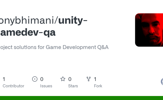 GitHub - Tonybhimani/unity-gamedev-qa: Project Solutions For Game Development Q&A